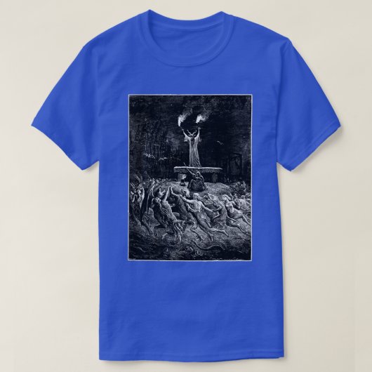 Gustave Dor danst op de Sabbat T-shirt (Design voorkant)