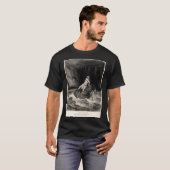 Gustave Doré - Caron Rowing/Dante's Inferno T-shirt (Voorkant volledig)
