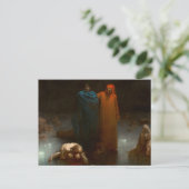 Gustave Dore - Dante And Virgil In The Ninth Circl Briefkaart (Staand voorkant)