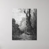 Gustave Doré - Dante And Virgilio Canvas Afdruk (Voorkant)