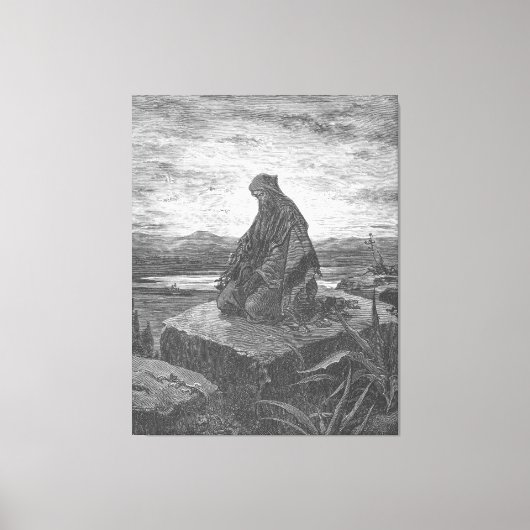 Gustave Doré - De profeet Jesaja Canvas Afdruk (Voorkant)