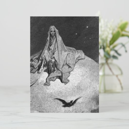 Gustave Dore - De Raven Kaart (Staand voorkant)
