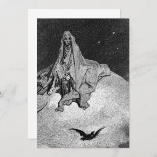 Gustave Dore - De Raven Kaart (Voorkant / Achterkant)