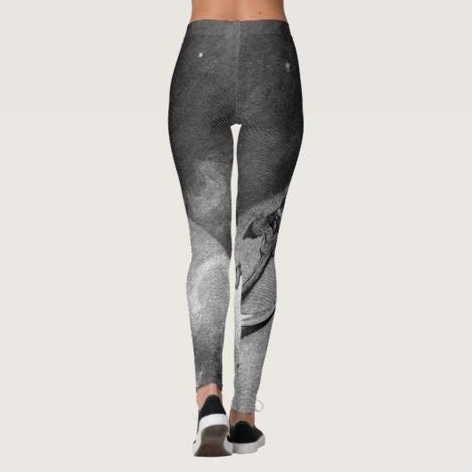 Gustave Dore - De Raven Leggings (Achterkant)