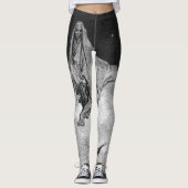 Gustave Dore - De Raven Leggings (Voorkant)