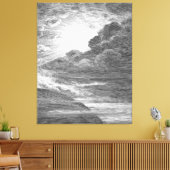 Gustave Doré - De Schepping van het Licht - Snelko Canvas Afdruk (Insitu (Woonkamer))