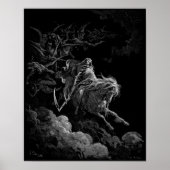 Gustave Dore Death on the Bleek Horse Poster (Voorkant)