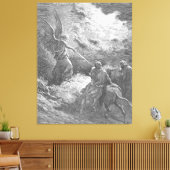 Gustave Doré - Een engel verschijnt aan Bileam Canvas Afdruk (Insitu (Woonkamer))
