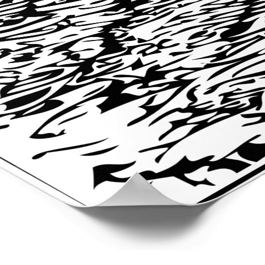 Gustave Dore Engraving Don Quichot Illustratie Poster (Hoek)