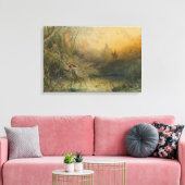 Gustave Dore - Fairy Land Canvas Afdruk (Insitu (Woonkamer))