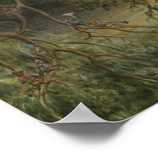 Gustave Dore - Fairy Land Poster (Hoek)