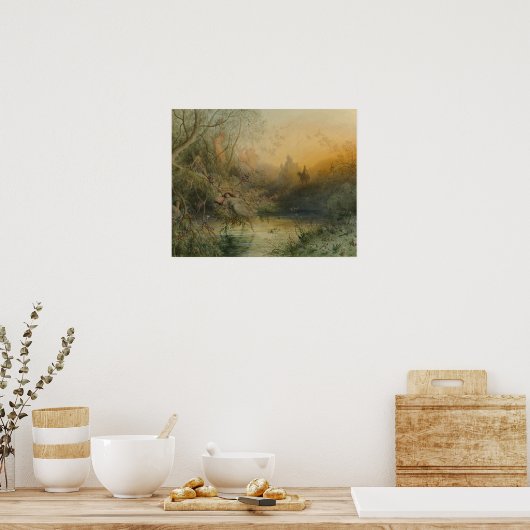 Gustave Dore - Fairy Land Poster (Keuken)