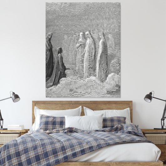 Gustave Doré - Gebrekkige Geesten Canvas Afdruk (Insitu (Slaapkamer))