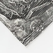 Gustave Dore Inferno Fleece Deken (Hoek)