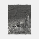 Gustave Dore Inferno Fleece Deken (Voorkant)