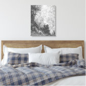 Gustave Doré - Jakobs droom Canvas Afdruk (Insitu (Slaapkamer))