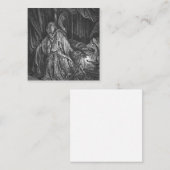 Gustave Dore - Judith en Holofernes Vierkante Visitekaartje (Voorkant / Achterkant)