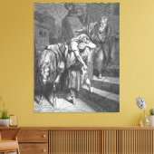 Gustave Doré - Lucas 10B De barmhartige Samaritaan Canvas Afdruk (Insitu (Woonkamer))