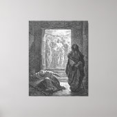 Gustave Doré - Luke 18 The Pharisee and the Public Canvas Afdruk (Voorkant)