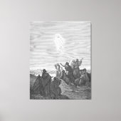 Gustave Doré - Luke 24B Jesus Ascends to Heaven Canvas Afdruk (Voorkant)