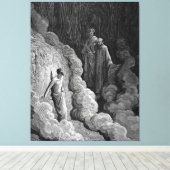 Gustave Doré - Marco Lombardo Canvas Afdruk (Insitu (Houten vloer))