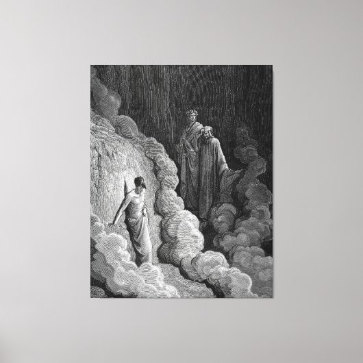 Gustave Doré - Marco Lombardo Canvas Afdruk (Voorkant)