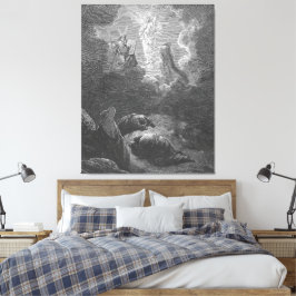 Gustave Doré - Marcus 9 De Transfiguratie Canvas Afdruk
