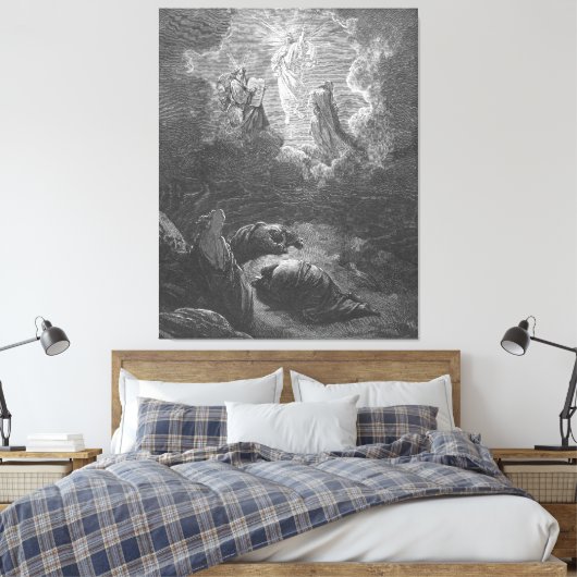 Gustave Doré - Marcus 9 De Transfiguratie Canvas Afdruk (Insitu (Slaapkamer))