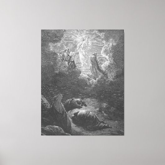 Gustave Doré - Mark 9 The Transfiguration Canvas Afdruk (Voorkant)