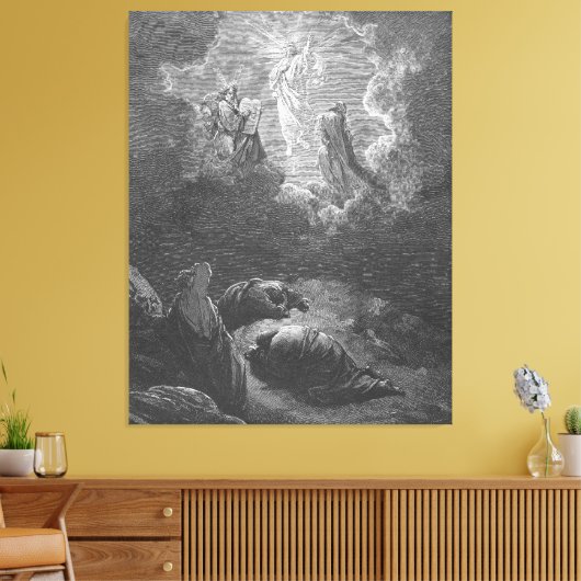 Gustave Doré - Mark 9 The Transfiguration Canvas Afdruk (Insitu (Woonkamer))