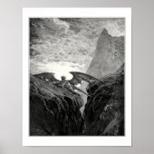 Gustave Dore: Nacht begon haar koers Poster (Voorkant)