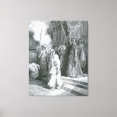 Gustave Doré - The Courage of a Mother Canvas Afdruk (Voorkant)