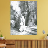 Gustave Doré - The Courage of a Mother Canvas Afdruk (Insitu (Woonkamer))