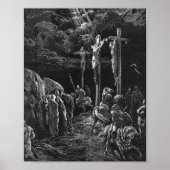 Gustave Dore the crucifixe from La Grande bijbel Poster (Voorkant)