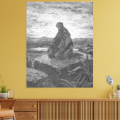 Gustave Doré - The Prophet Isaiah Canvas Afdruk (Insitu (Woonkamer))