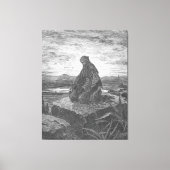 Gustave Doré - The Prophet Isaiah Canvas Afdruk (Voorkant)