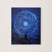 Gustave Dore The White Rose (blauw) Puzzle Legpuzzel (Verticaal)