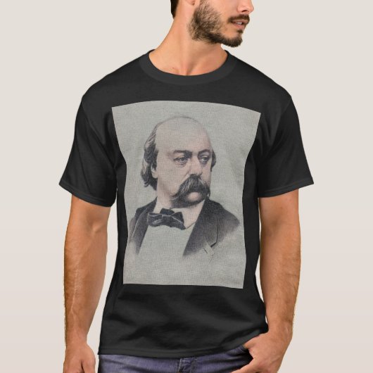 Gustave Flaubert - Auteur T-shirt (Voorkant)