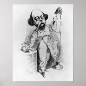 Gustave Flaubert die Madame Bovarium ontleent Poster (Voorkant)