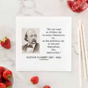 Gustave Flaubert Kinderen Ambitieus Lezen Om Te Le Servet