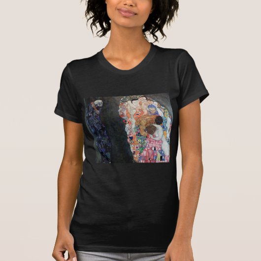 Gustave Klimt Life and Death T-shirt (Voorkant)