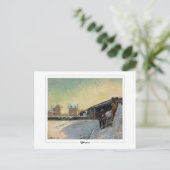 Gustave Loiseau #365 - Fine Art Briefkaart (Staand voorkant)