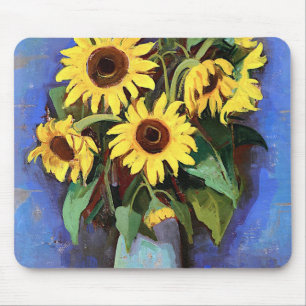 Gustave Loiseau Sunflower Aesthetische Afbeeldinge Muismat