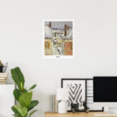 Gustave Loiseau Zedign Art Poster #268 (Thuiskantoor)