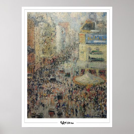 Gustave Loiseau Zedign Art Poster #309 (Voorkant)