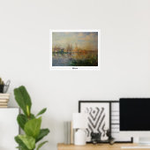 Gustave Loiseau Zedign Art Poster #334 (Thuiskantoor)