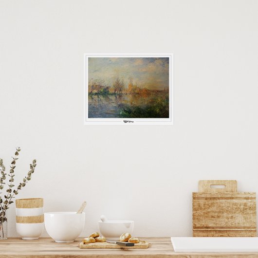 Gustave Loiseau Zedign Art Poster #334 (Keuken)