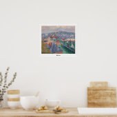 Gustave Loiseau Zedign Art Poster #339 (Keuken)