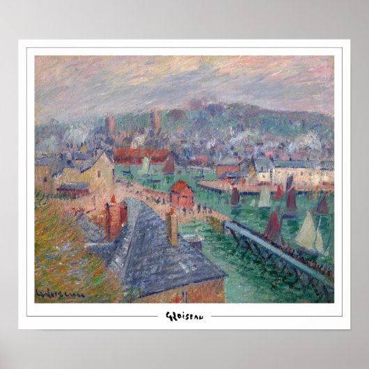 Gustave Loiseau Zedign Kunstposter #339 Poster (Voorkant)
