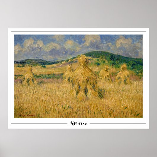 Gustave Loiseau Zedign Kunstposter #375 Poster (Voorkant)